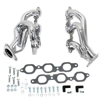 JBA® - Cat4ward Stainless Steel Silver Ceramic Coated Short Tube Exhaust Headers