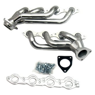 JBA® - Cat4ward Stainless Steel Silver Ceramic Coated Short Tube Exhaust Headers