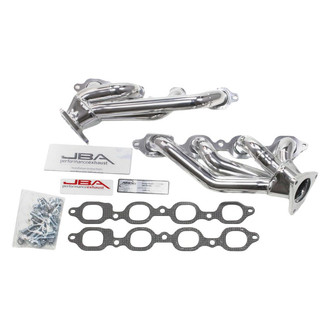 JBA® - Cat4ward Stainless Steel Silver Ceramic Coated Short Tube Exhaust Headers