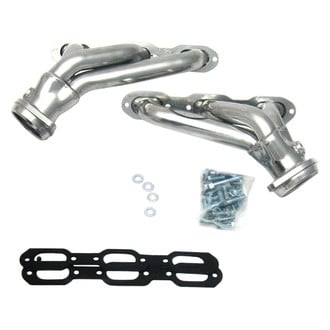 JBA® - Cat4ward Stainless Steel Silver Ceramic Coated Short Tube Exhaust Headers