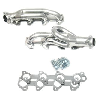 JBA® - Cat4ward Stainless Steel Silver Ceramic Coated Short Tube Exhaust Headers