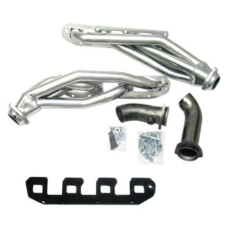 JBA® - Cat4ward Stainless Steel Silver Ceramic Coated Short Tube Exhaust Headers