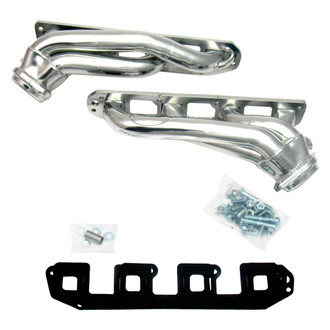 JBA® - Cat4ward Stainless Steel Silver Ceramic Coated Short Tube Exhaust Headers