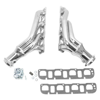JBA® - Cat4ward Stainless Steel Silver Ceramic Coated Short Tube Exhaust Headers