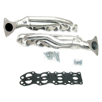 JBA® - Cat4ward Stainless Steel Silver Ceramic Coated Short Tube Exhaust Headers