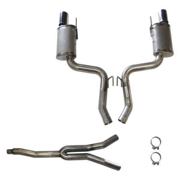 JBA® - 304 SS Cat-Back Exhaust System, Ford Mustang
