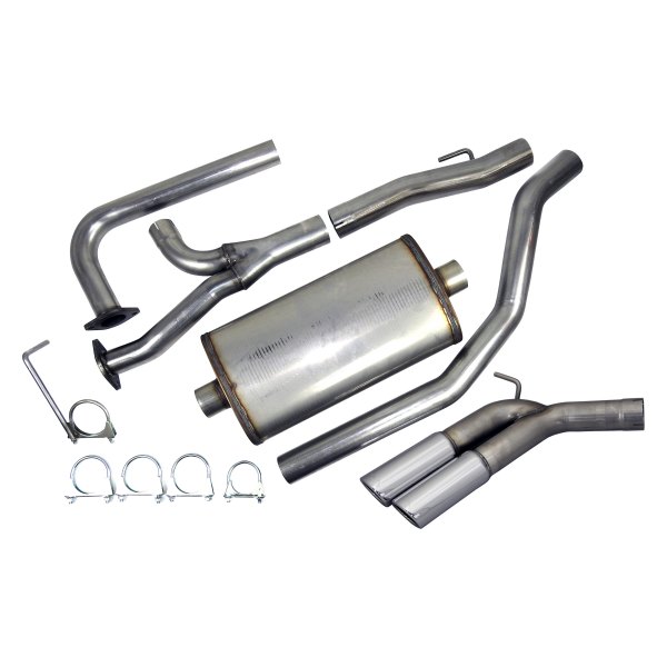 JBA® 40-1403 - 409 SS Cat-Back Exhaust System with Dual Side Exit