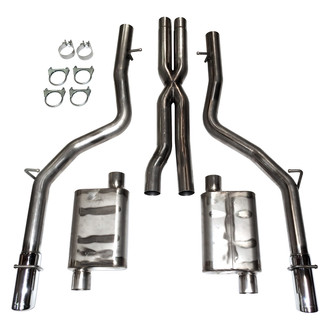 JBA® - Stainless Steel Cat-Back Exhaust System with Split Rear Exit