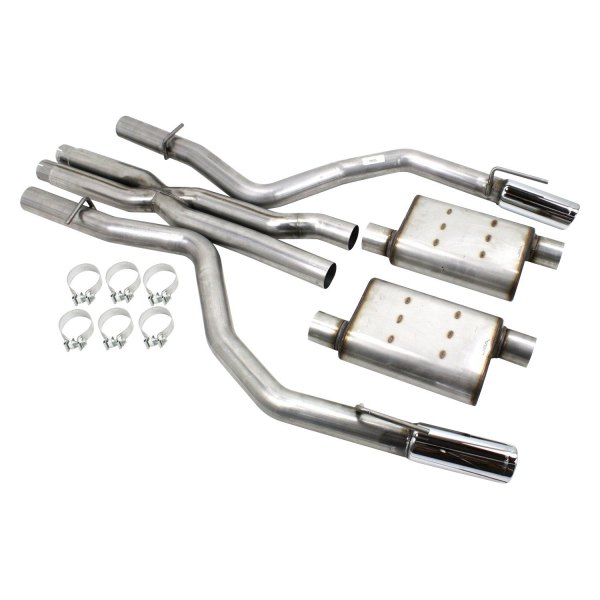 JBA® - Stainless Steel Cat-Back Exhaust System, Dodge Charger