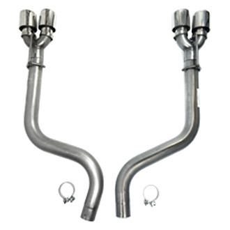 JBA® - Stainless Steel Cat-Back Exhaust System with Split Rear Exit