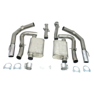 JBA® - Stainless Steel Cat-Back Exhaust System with Split Rear Exit