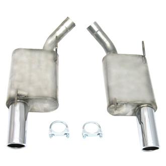 JBA® - Stainless Steel Axle-Back Exhaust System with Split Rear Exit