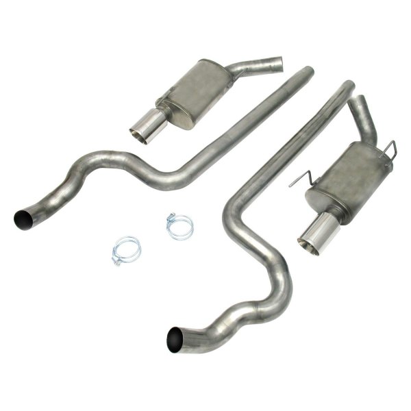 JBA® - Ford Mustang 2005 Stainless Steel Cat-Back Exhaust System with