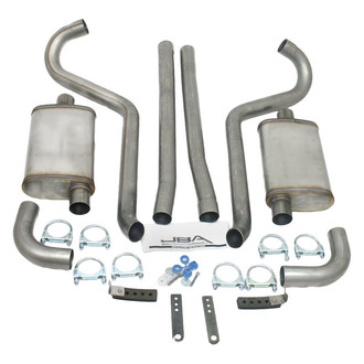 JBA® - Stainless Steel Mid Pipe-Back Exhaust System with Split Rear Exit