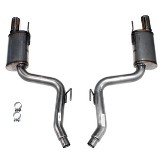 JBA® - 409 SS Axle-Back Exhaust System with Split Rear Exit
