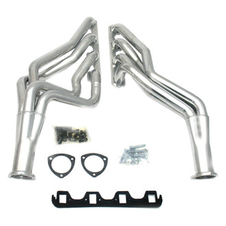 JBA® - Cat4ward Stainless Steel Silver Ceramic Coated Long Tube Exhaust Headers