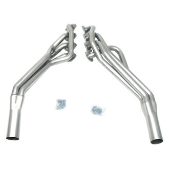 JBA® - Cat4ward Stainless Steel Silver Ceramic Coated Long Tube Exhaust Headers