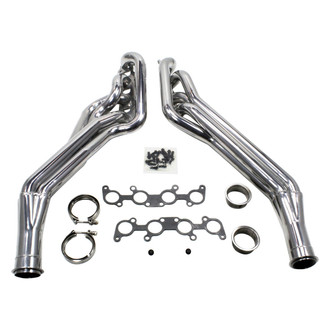 JBA® - Cat4ward Stainless Steel Silver Ceramic Coated Long Tube Exhaust Headers