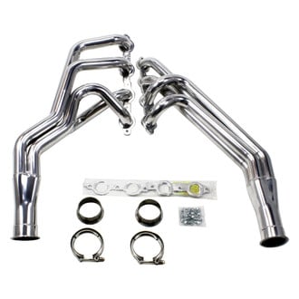 JBA® - Cat4ward Stainless Steel Silver Ceramic Coated Long Tube Exhaust Headers