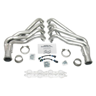 JBA® - Cat4ward Stainless Steel Silver Ceramic Coated Long Tube Exhaust Headers
