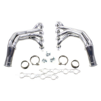 JBA® - Cat4ward Stainless Steel Silver Ceramic Coated Long Tube Exhaust Headers