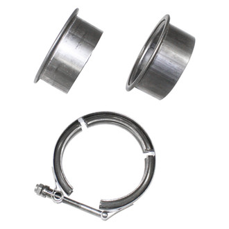 JBA® - Stainless Steel V-Band Clamp with Flanges (3" Diameter)