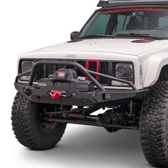 2000 Jeep Cherokee Custom 4x4 Off-Road Steel Bumpers – CARiD.com