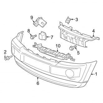 Jeep OE - Front Bumper - Bumper & Components (Limited)