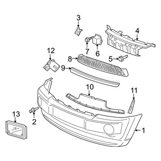Jeep OE - Front Bumper - Bumper & Components (SRT8)