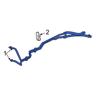 Jeep OE - Automatic Transmission Oil Cooler Hose Assembly
