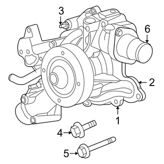 Jeep OE - Cooling - Water Pump (5.7L)