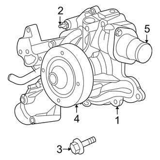Jeep OE - Cooling - Water Pump (6.1L)