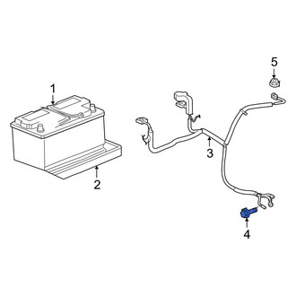Jeep OE - Battery Cable Bolt