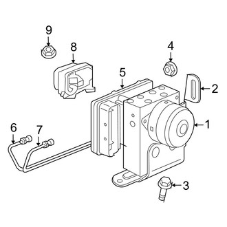 Jeep OE - Electrical - ABS Components (RWD)