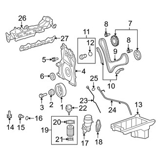 Jeep OE - Engine Parts (3.0L)