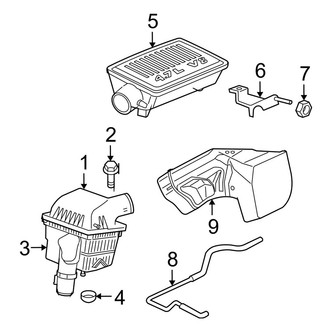 Jeep OE - Engine - Air Inlet (5.7L)