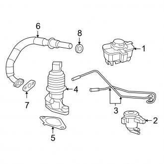 Service Engine & Suggested Parts - 2008 Jeep Grand Cherokee