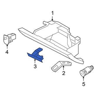 Jeep OE - Front Glove Box Latch