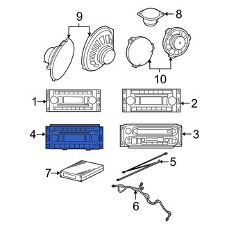 Jeep OE - Radio Control Unit