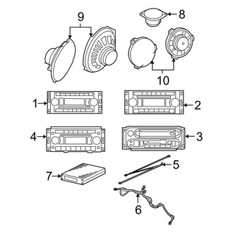Jeep OE - Instrument Panel - Sound System