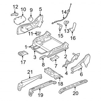 2006 Jeep Grand Cherokee Jeep OEM Seats | Racing, Sport — CARiD.com