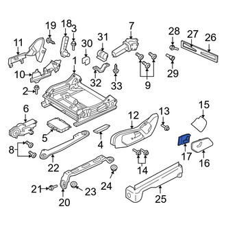 Jeep OE - Front Left Power Seat Switch
