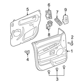 Jeep OE - Front Door - Interior Trim