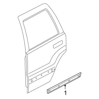 Jeep OE - Rear Door - Exterior Trim