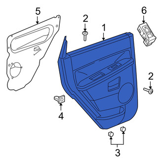 Jeep OE - Front Right Inner Door Interior Trim Panel