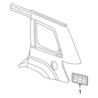Jeep OE - Quarter Panel - Exterior Trim