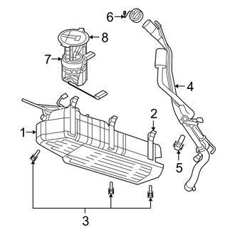 Jeep OE - Fuel System Components