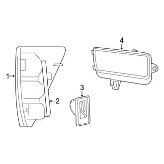 Jeep OE - Rear Lamps - Combination Lamps