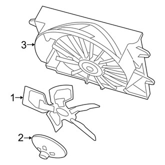 Jeep OE - Cooling Fan (4.7L)