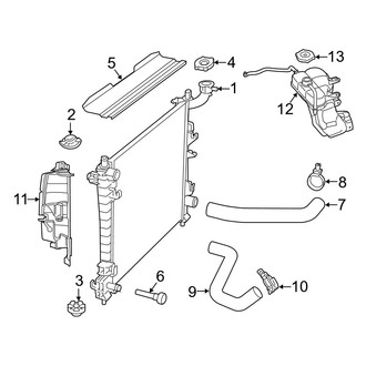 Jeep OE - Cooling - Radiator & Components (3.6L)